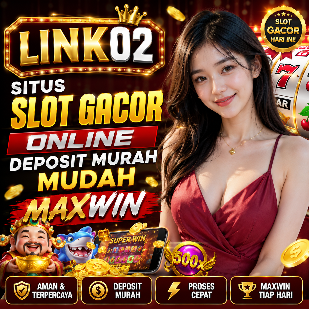 LINK02 : LINK 02 Situs Slot Gacor Online Deposit Murah Mudah Maxwin
